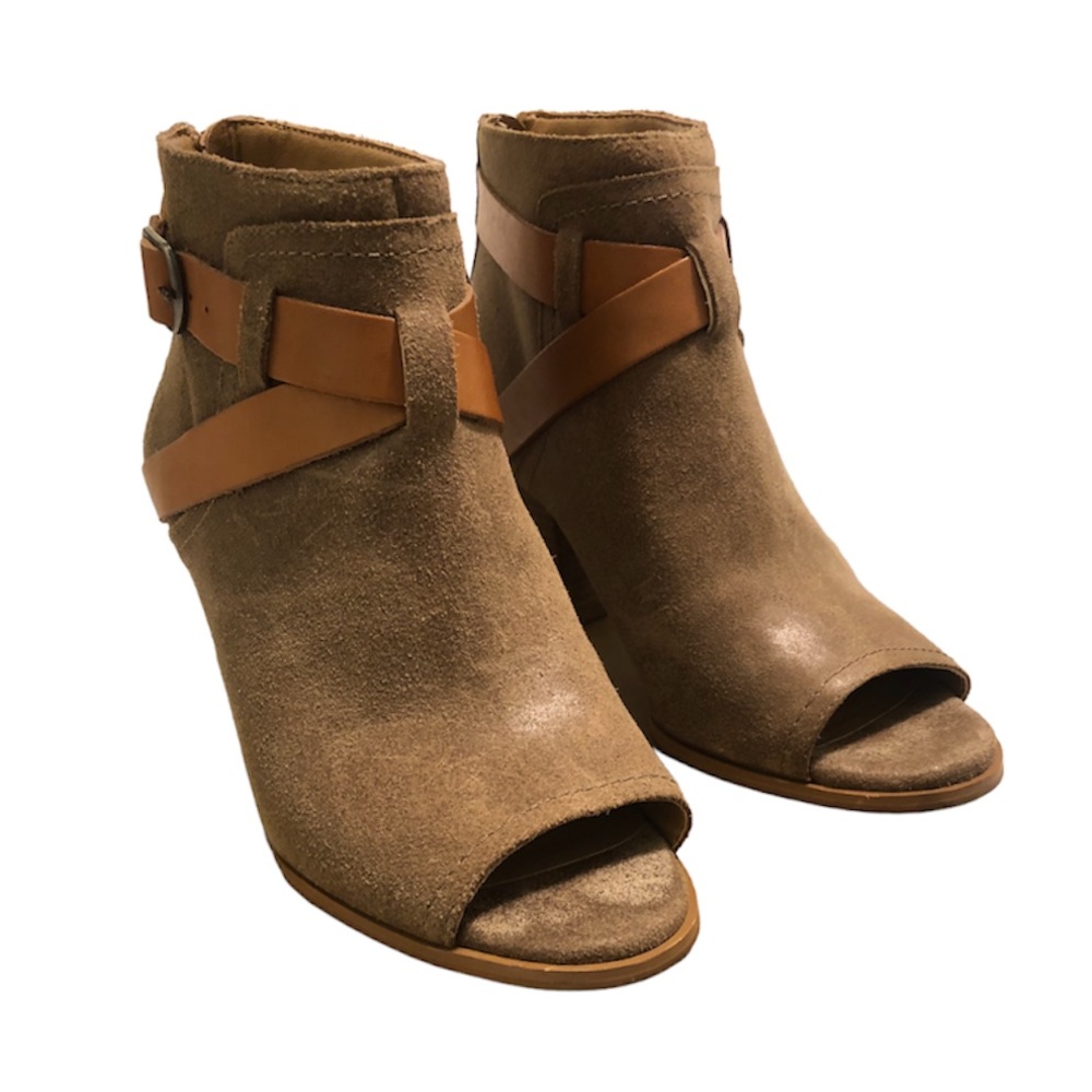 Suede Heel
